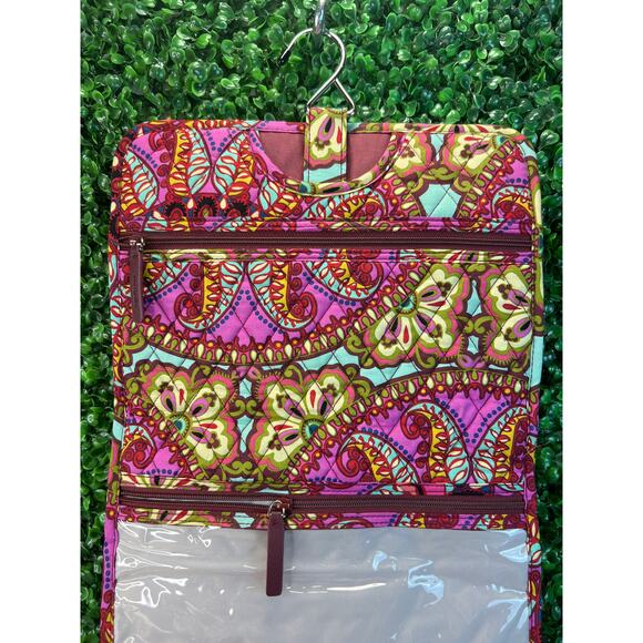 Vera Bradley Hanging Travel Organizer in "Resort Medallion" Pattern  Travel Bag - Picture 4 of 9